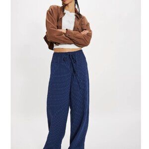 Free People Hudson Canyon Pinstripe Pants